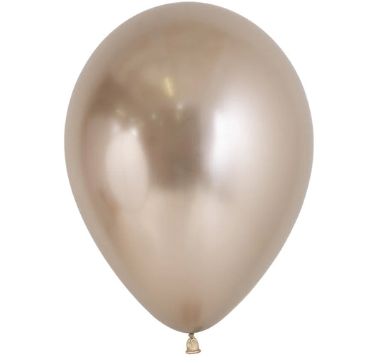 Sempertex 11" Reflex Champagne Latex Balloon 50ct