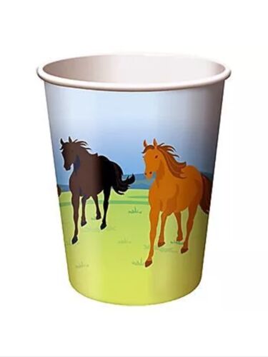 Wild Horses 9oz Cups 8ct