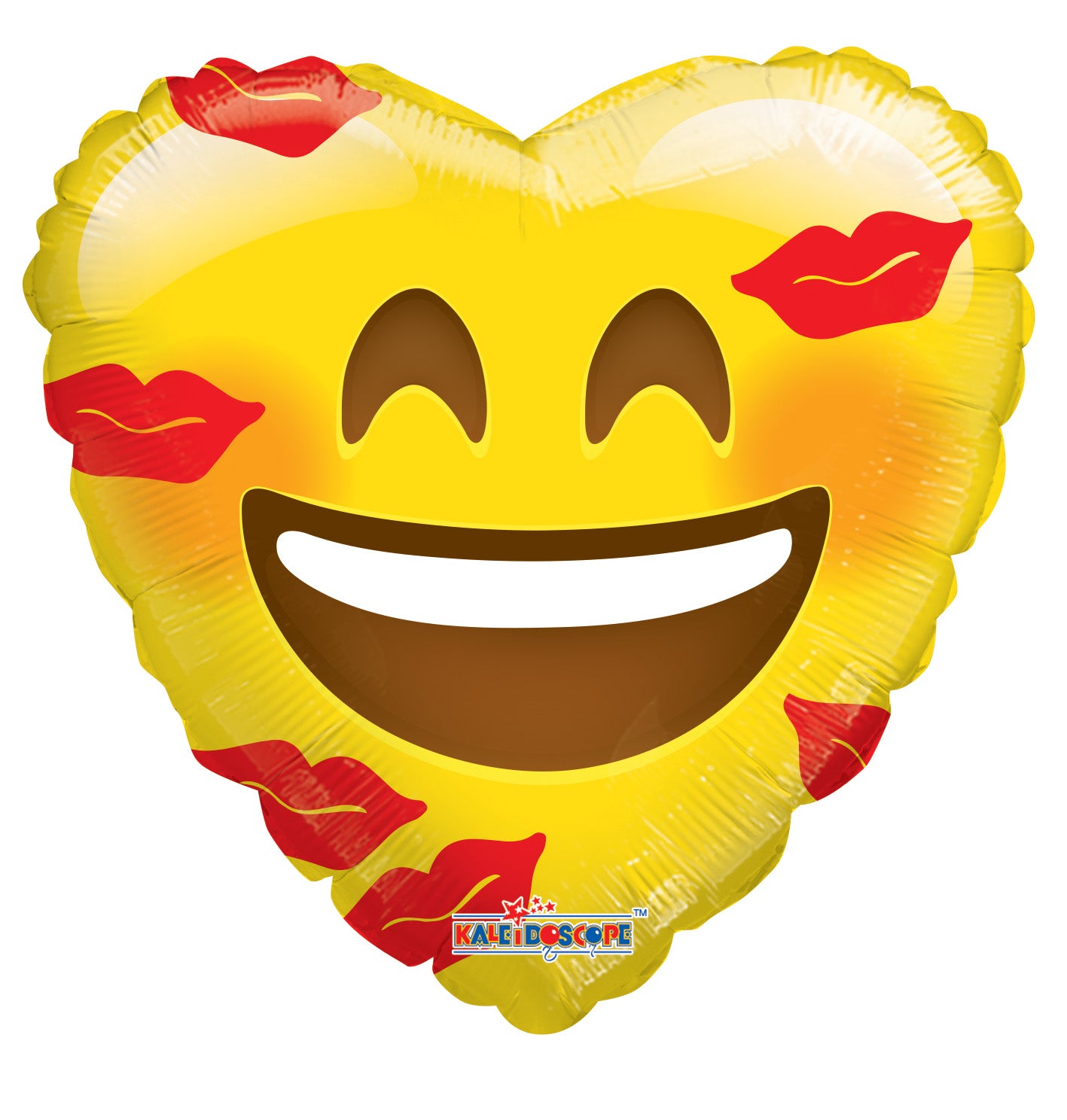 ConverUSA 18" Smiley With Kisses Balloon