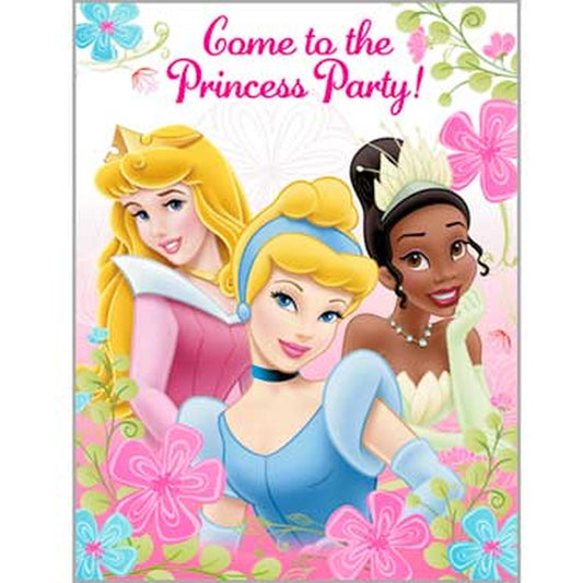 Disney Fanciful Princess Invitations 8ct