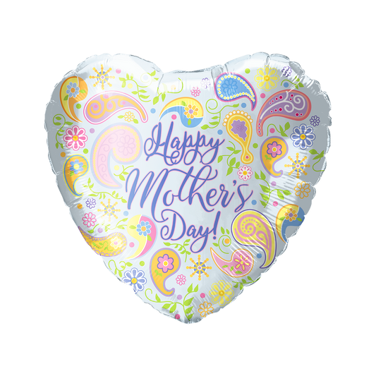 Party America 18" Happy Mother's Day Heart Balloon