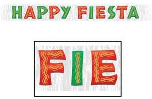 Happy Fiesta Fringe Banner 8ft
