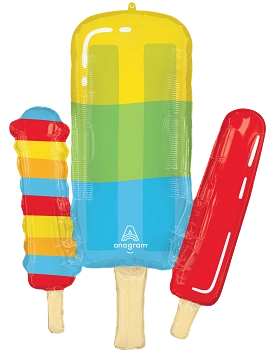 Anagram 34" Pool Party Popsicle Balloon