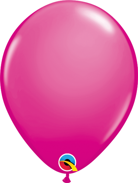 Qualatex 11" Wild Berry Latex Balloons 100ct