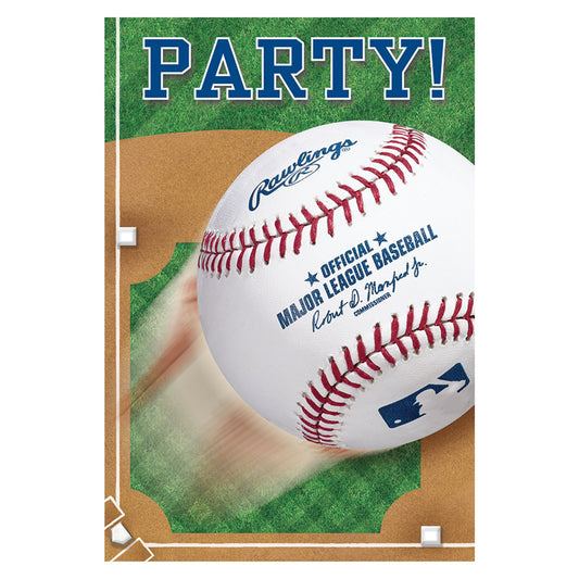 Rawlings™ Baseball Postcard Invitations 8ct