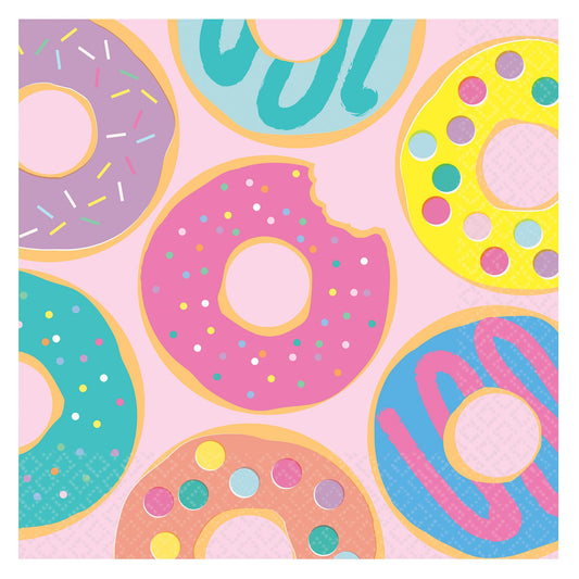 Donut Party Luncheon Napkin 16ct