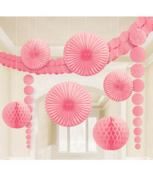 Baby Pink Room Decoration Kit 9pc