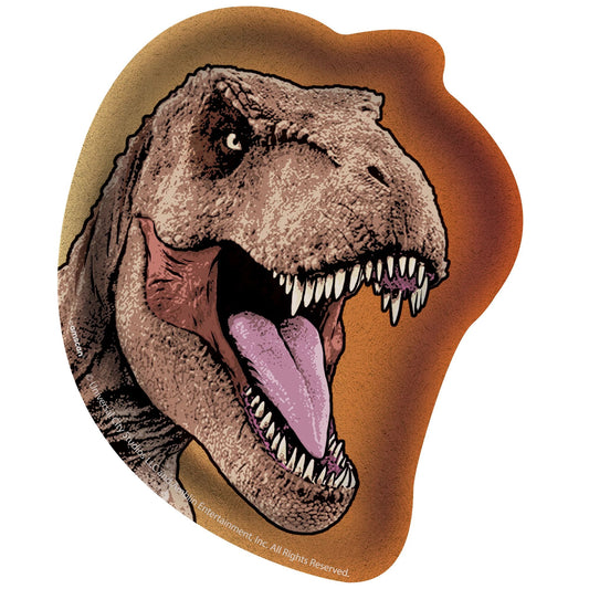 Jurassic World Into the Wild Shaped Plates, 7" 8ct