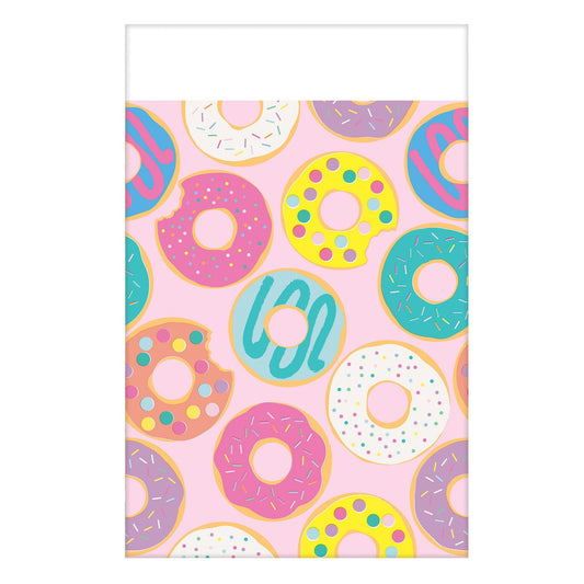 Donut Party Paper Table Cover 1pc