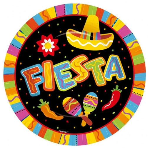 Fiesta Fun  10.5" Dinner Plates 8ct