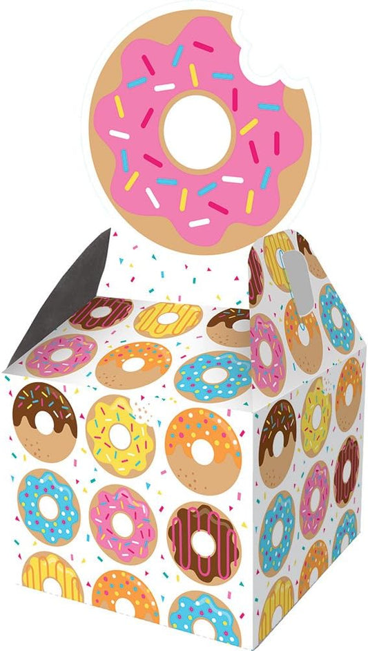 Donut Time Favor Boxes 8ct