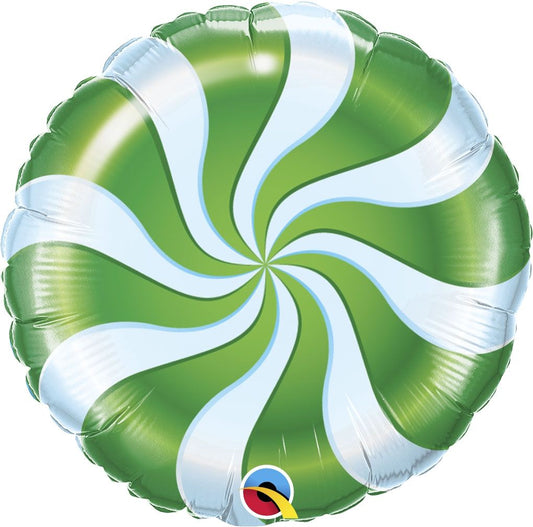 Qualatex 18" Candy Peppermint Green Balloon