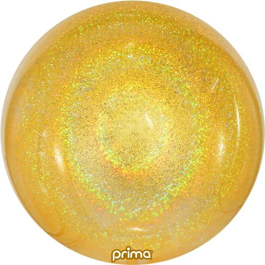 Prima 20” Gold Glitter Sphere Balloon