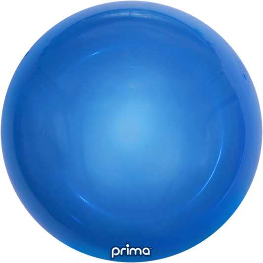 Prima 20” Blue Metallic Sphere Balloon