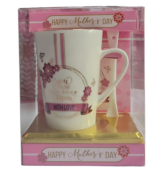 Winner Party Your Are The Best Mom 12oz Cup & Spoon