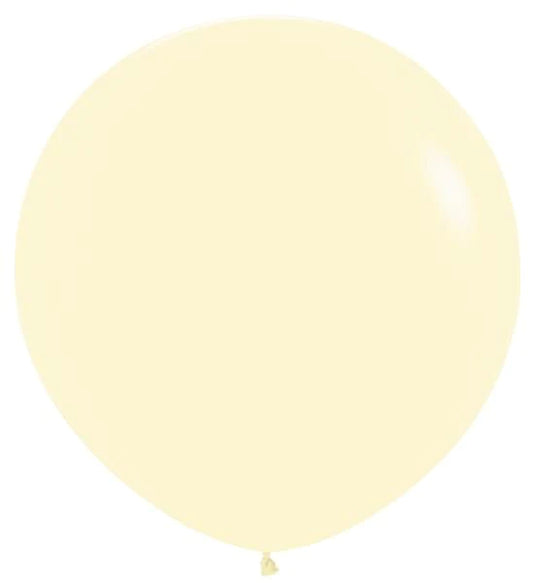 Betallatex 36" Pastel Matte Yellow 2ct