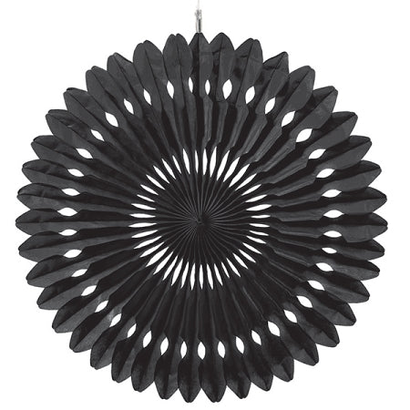 Black Hanging Fan Decoration 1ct
