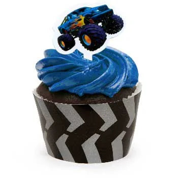 Mudslinger Cupcake Wrap with Topper 12ct