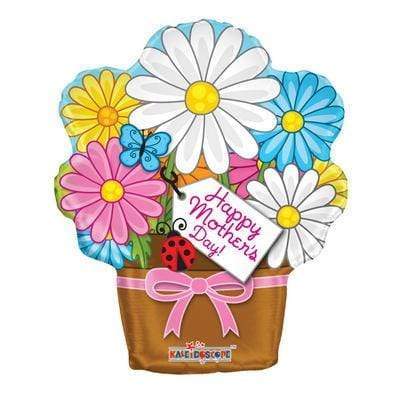 ConverUSA 18" Mother's Day Flower Pot Shape Balloon-Flat