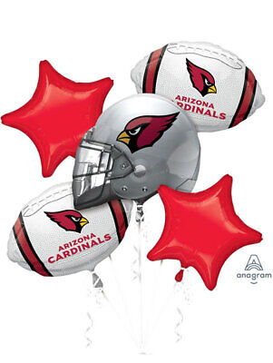 Anagram Arizona Cardinals NFL Balloon Bouquet 5pc