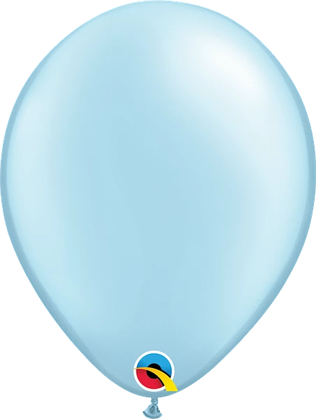 Qualatex 11" Latex Balloon - Pearl Light Blue - 25ct