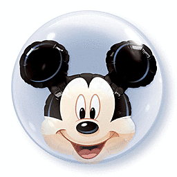 Qualatex 24" Mickey Mouse Double Bubble