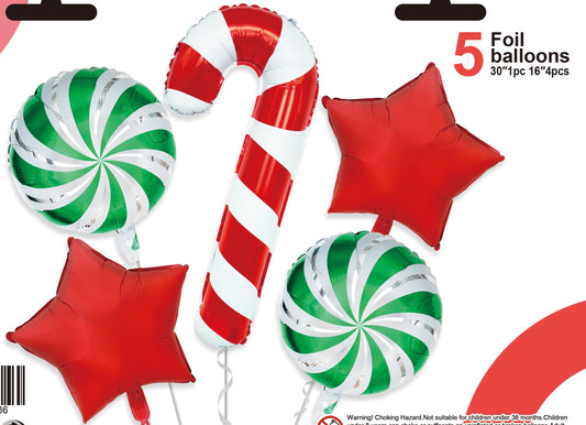 Winner Party 30" Red Candy Cane Bouquet