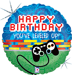 Betallic 18" Game Controller Birthday Balloon
