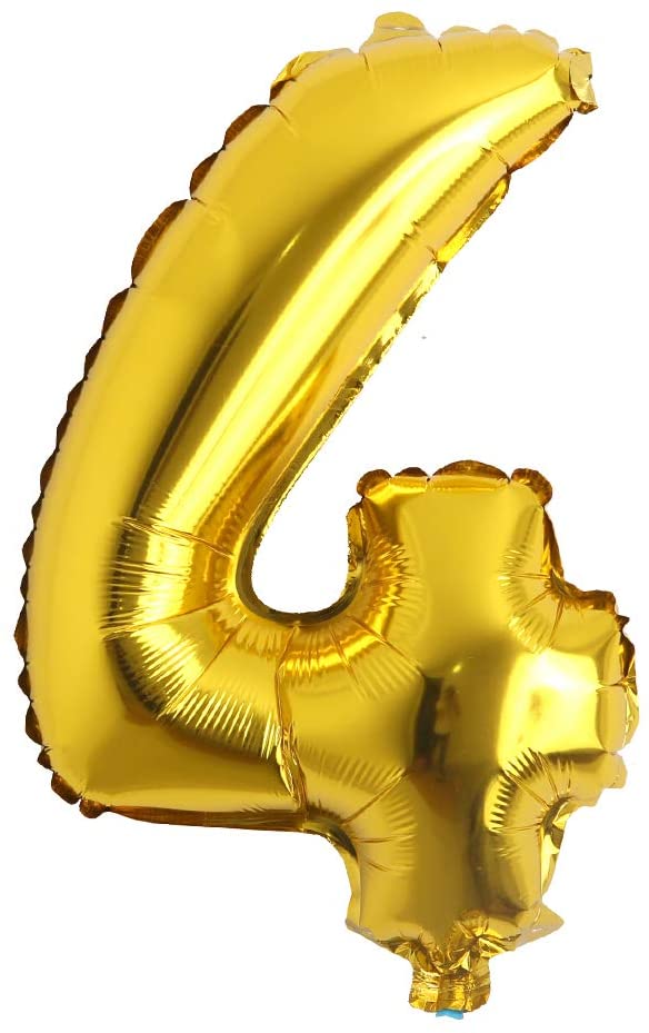 Party America 26" Gold Numbers