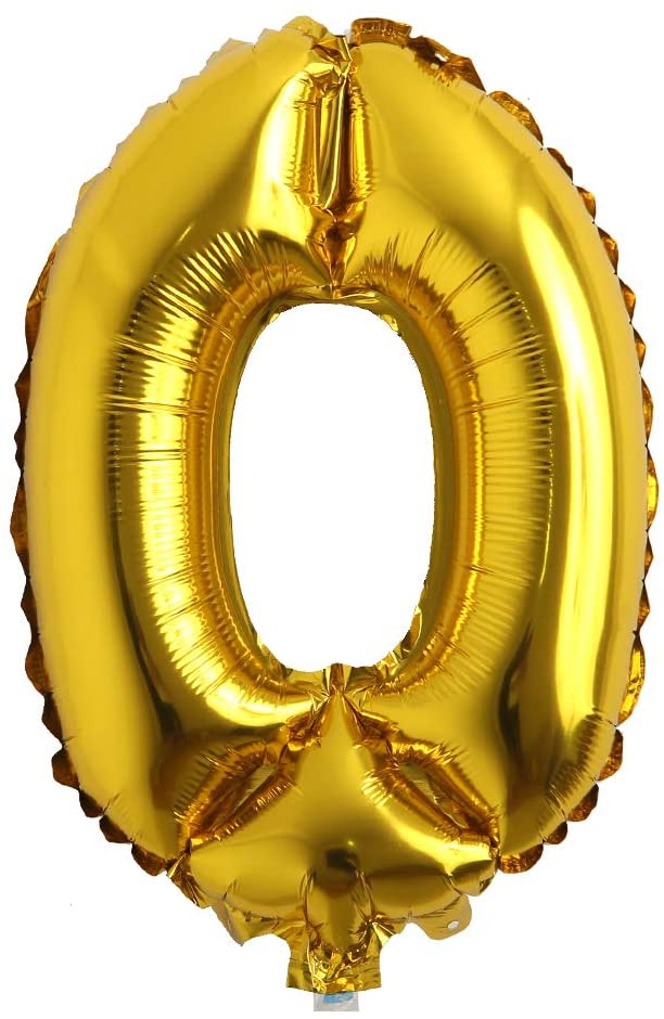 Party America 16" Gold Numbers