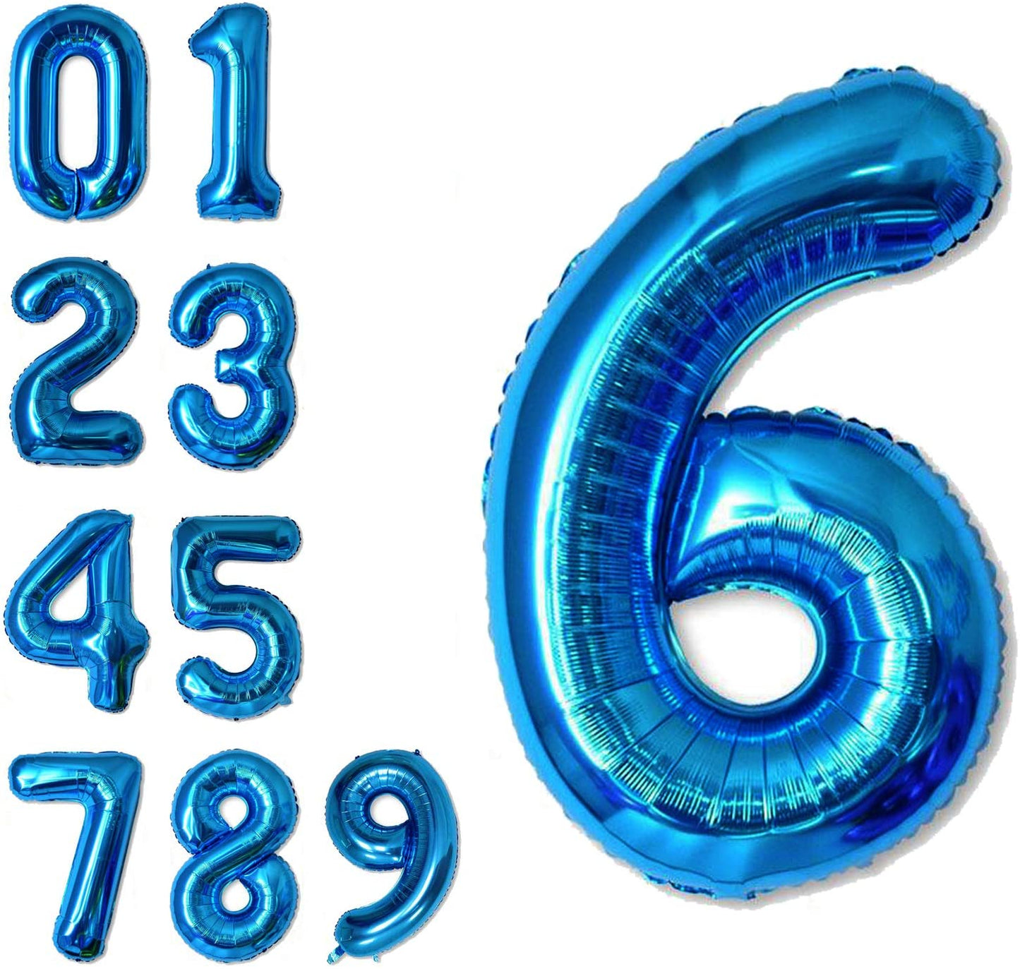 Party America 34" Blue Jumbo Numbers
