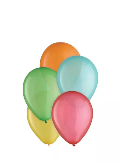 Amscan 5" Sherbet 3-Color Mix Balloons 25ct