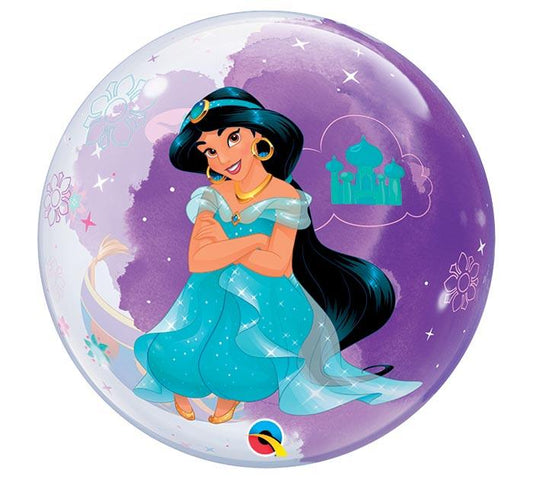Qualatex 22" Princess Jasmine Bubble Balloon