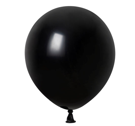 Winntex Premium 18" Black Latex Balloon 25ct
