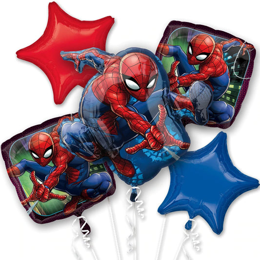 Anagram Spider-Man Balloon Bouquet  5ct