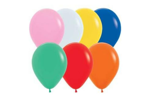 Betallatex 11" Latex Balloon - Fashion Assortment - 100ct