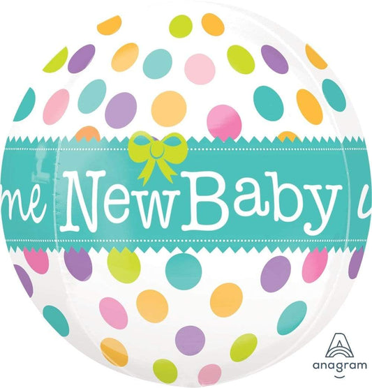 Anagram 16" New Baby Orbz Balloon