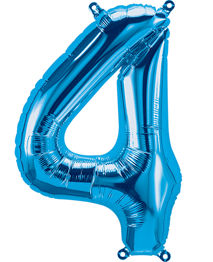 Party America 26" Blue Numbers