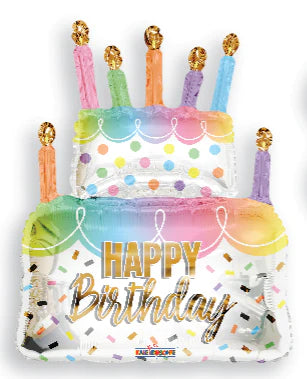 Conver USA 36" Happy Birthday Foil Balloon