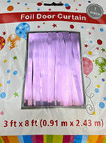 Foil Door Curtains 3ft x 8ft