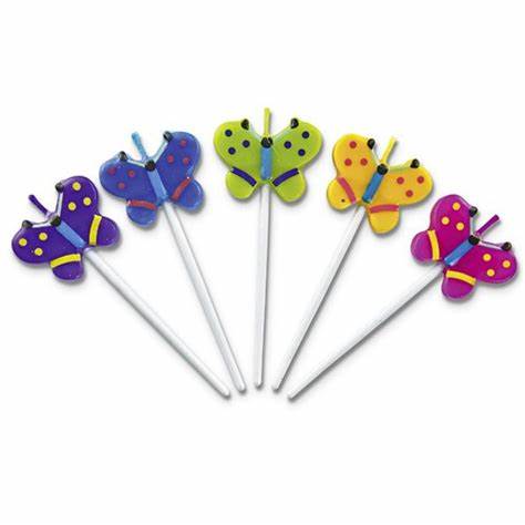 Amscan Butterfly Birthday Candles