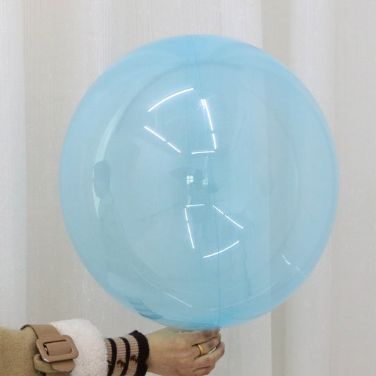 Winner Party 34" Pastel Blue Bubble Balloon