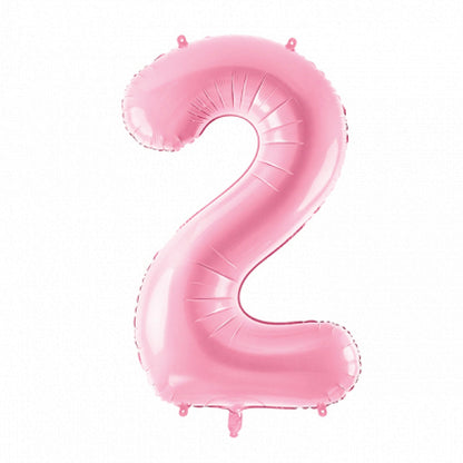Party America 34" Pastel Pink Jumbo Numbers
