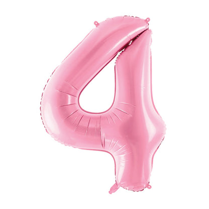 Party America 34" Pastel Pink Jumbo Numbers