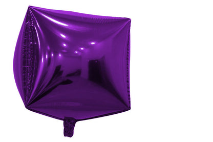 22" Cube Shape Foil Balloon