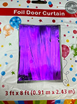 Foil Door Curtains 3ft x 8ft