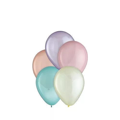 Amscan 5" Sorbet 3-Color Mix Balloons 25ct