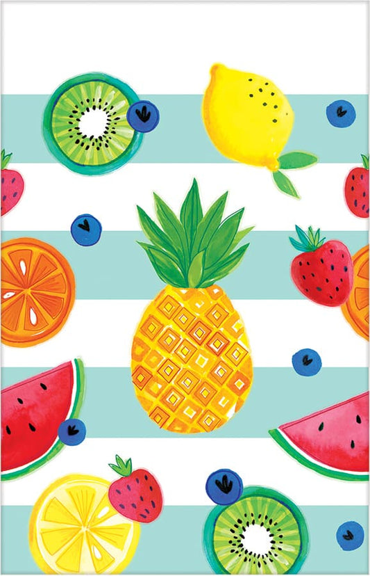 Hello Summer Plastic Tablecover 54in x 102in