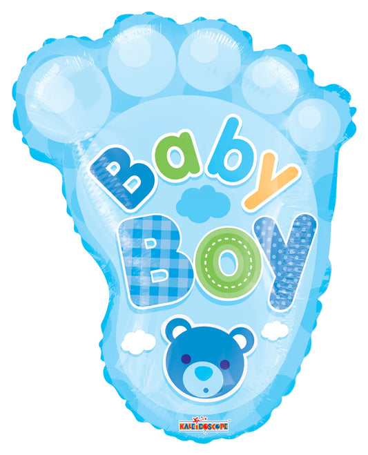 ConverUSA 20" Baby Boy Foot Shape Balloon