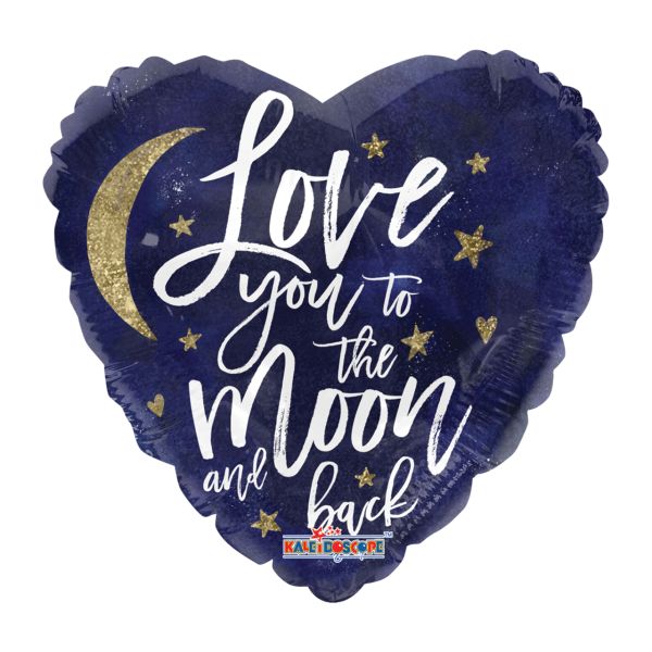 ConverUSA 18" Love You To The Moon And Back Balloon